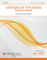 Lexicon of the Gods Concert Band sheet music cover
